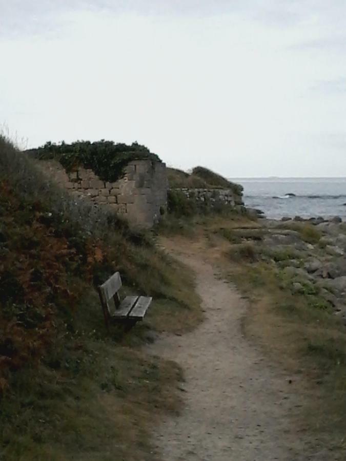 Les Roches Du Cabellou 150M De La Mer Concarneau Exteriör bild